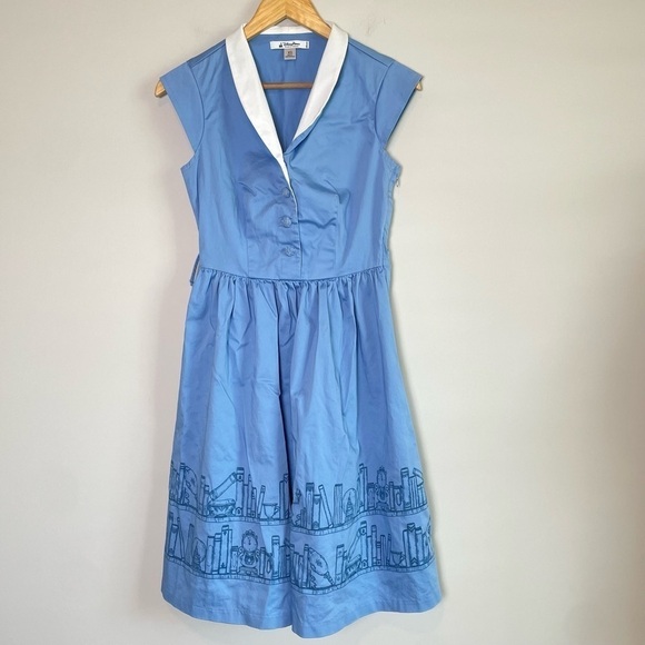 Disney Parks Belle Blue Beauty and The Beast The Dress Shop - Picture 3 of 12